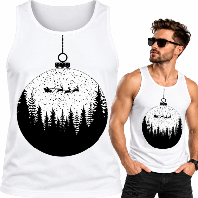 TANK-TOP ŚWIĄTECZNY  BOMBKA